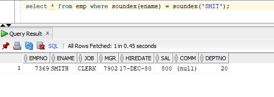 soundex in SQL